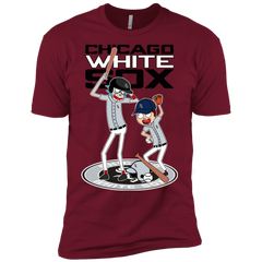 Chicago White Sox Baseball Rick And Morty Men's Sleeve Shirt - The White Eagles