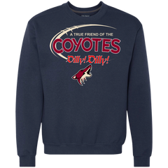 Dilly Dilly A True Friend Of The Arizona Coyotes Sweatshirt - The White Eagles