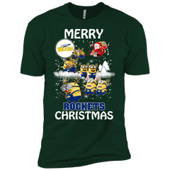 Toledo Rockets Ugly Christmas Sweaters Minions Santa Claus Merry Christmas Men's Sleeve Shirt - The White Eagles