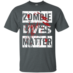 Zombie Lives Matter Tshirt Cotton T-Shirt - The White Eagles