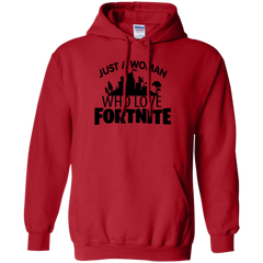 Fortnite Just A Woman Who Loves Fortnite Hoodie - The White Eagles