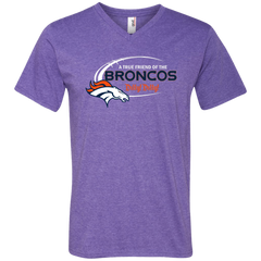 Dilly Dilly Denver Broncos A True Friend Of The Broncos Men's V-Neck T-Shirt - The White Eagles