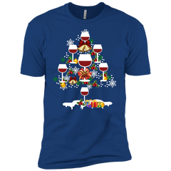 Christmas Is Coming Wine Santa Claus Ugly Christmas Sweater Men's Sleeve Shirt - The White Eagles