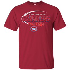 Dilly Dilly A True Friend Of The Montreal Canadiens Cotton T-Shirt - The White Eagles
