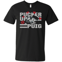 Pucker Up Puig Men's V-Neck T-Shirt - The White Eagles