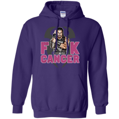 Roman Reigns Fuck Cancer Breast Cancer Awareness Hoodie - The White Eagles