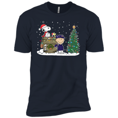 Minnesota Vikings Snoopy The Peanuts Ugly Christmas Sweater  Super Bowl Men's Sleeve Shirt - The White Eagles