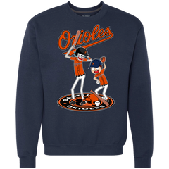 Baltimore Orioles Baseball Rick And Morty Sweatshirt - The White Eagles
