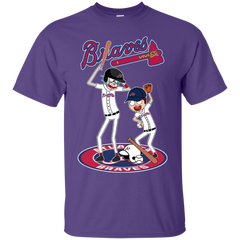 Atlanta Braves Baseball Rick And Morty Cotton T-Shirt - The White Eagles