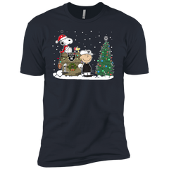 Oakland Raiders Snoopy The Peanuts Ugly Christmas Sweater  Super Bowl Men's Sleeve Shirt - The White Eagles