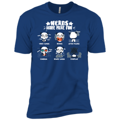 Nerds Have More Fun Shirt Men's Sleeve Shirt - The White Eagles