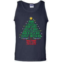 And So This Is And What Have We Done Another Year Over And A New One Just Begun John Lennon War Is Over Tank Top - The White Eagles