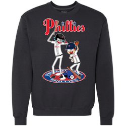 Philadelphia Phillies Baseball Rick And Morty Sweatshirt - The White Eagles