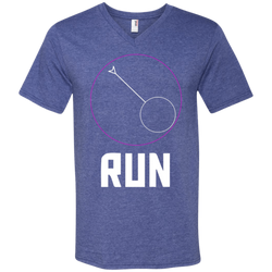 Fortnite Run Fortnite Men's V-Neck T-Shirt - The White Eagles