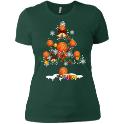 Christmas Is Coming Basketball Santa Claus Ugly Christmas Sweater Ladies' Shirt - The White Eagles