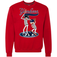 New York Yankees Baseball Rick And Morty Sweatshirt - The White Eagles