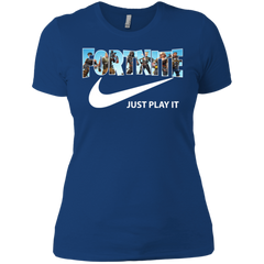 Fortnite Nike Just Play It Ladies' Shirt - The White Eagles