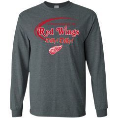Dilly Dilly A True Friend Of The Detroit Red Wings LS Cotton T-Shirt - The White Eagles