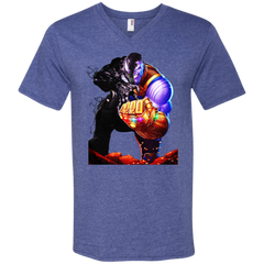 Venom Thanos We Are Venom Men's V-Neck T-Shirt - The White Eagles