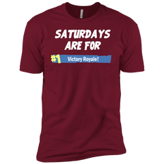 Fortnite Saturdays Are For Victory Royale Men's Sleeve Shirt - The White Eagles