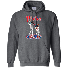Philadelphia Phillies Baseball Rick And Morty Hoodie - The White Eagles