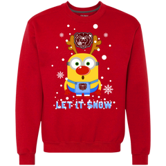 Minion Missouri State Bears Ugly Christmas Sweaters Let It Snow Sweatshirt - The White Eagles