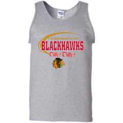 Dilly Dilly A True Friend Of The Chicago Blackhawks Tank Top - The White Eagles