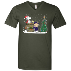 Minnesota Vikings Snoopy The Peanuts Ugly Christmas Sweater  Super Bowl Men's V-Neck T-Shirt - The White Eagles