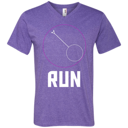 Fortnite Run Fortnite Men's V-Neck T-Shirt - The White Eagles