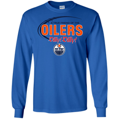 Dilly Dilly A True Friend Of The Edmonton Oilers LS Cotton T-Shirt - The White Eagles
