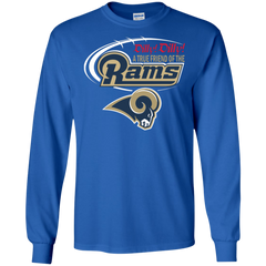 Dilly Dilly Los Angeles Rams A True Friend Of The Rams LS Cotton T-Shirt - The White Eagles