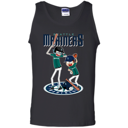 Seattle Mariners Baseball Rick And Morty Tank Top - The White Eagles