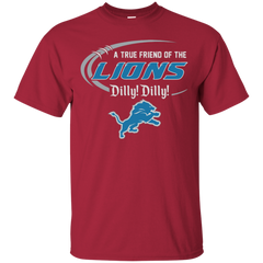Dilly Dilly Lions A True Friend Of The Lions Cotton T-Shirt - The White Eagles