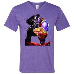 Venom Thanos We Are Venom Men's V-Neck T-Shirt - The White Eagles