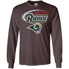 Dilly Dilly Los Angeles Rams A True Friend Of The Rams LS Cotton T-Shirt - The White Eagles