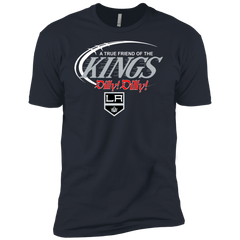 Dilly Dilly A True Friend Of The Los Angeles Kings Men's Sleeve Shirt - The White Eagles