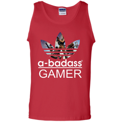 A-badass Gamer Fortnite Adidas Tank Top - The White Eagles