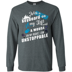 Fortnite I Am Unstoppable LS Cotton T-Shirt - The White Eagles