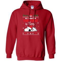 All I Want For Christmas Is Sleep Snoopy The Peanuts Movie Hoodie - The White Eagles