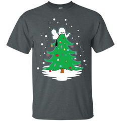 Snoopy Tree Christmas The Peanuts Movie Cotton T-Shirt - The White Eagles