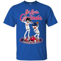 St Louis Cardinals Baseball Rick And Morty Cotton T-Shirt - The White Eagles