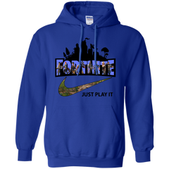 Fortnite Just Play It Nike Logo Hoodie - The White Eagles