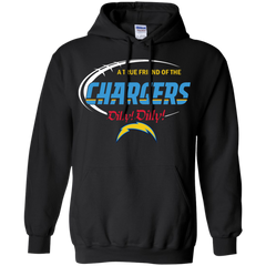 Dilly Dilly Los Angeles Chargers A True Friend Of The Chargers Hoodie - The White Eagles