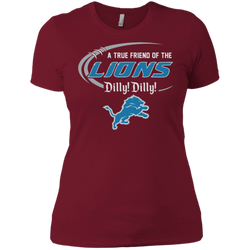 Dilly Dilly Lions A True Friend Of The Lions Ladies' Shirt - The White Eagles