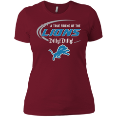 Dilly Dilly Lions A True Friend Of The Lions Ladies' Shirt - The White Eagles