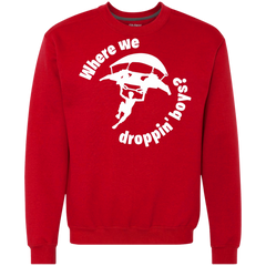 Fortnite Where We Droppin Sweatshirt - The White Eagles