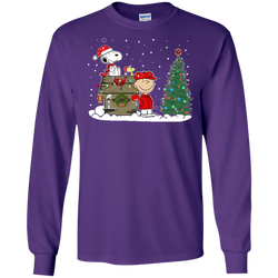Tampa Bay Buccaneers Snoopy The Peanuts Ugly Christmas Sweater  Super Bowl LS Cotton T-Shirt - The White Eagles