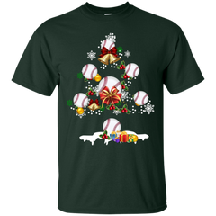Christmas Is Coming Baseball Santa Claus Ugly Christmas Sweater Cotton T-Shirt - The White Eagles
