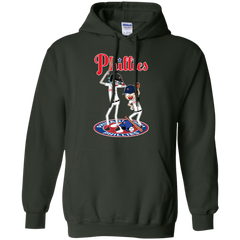 Philadelphia Phillies Baseball Rick And Morty Hoodie - The White Eagles