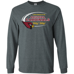 Dilly Dilly Arizona Cardinals A True Friend Of The Cardinals LS Cotton T-Shirt - The White Eagles